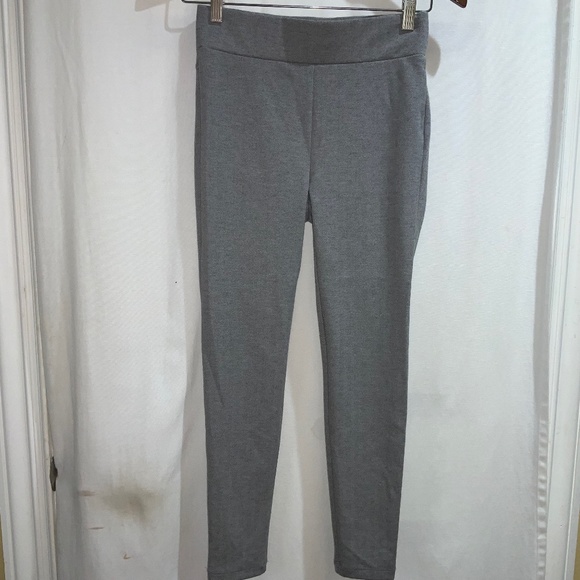 Loft petites pull on dress pants Sz XSP flat front herringbone career New - Picture 1 of 8